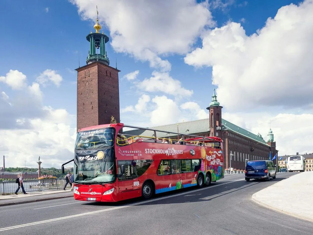 Red City Bus Estocolmo: Passeio de ônibus hop-on hop-off