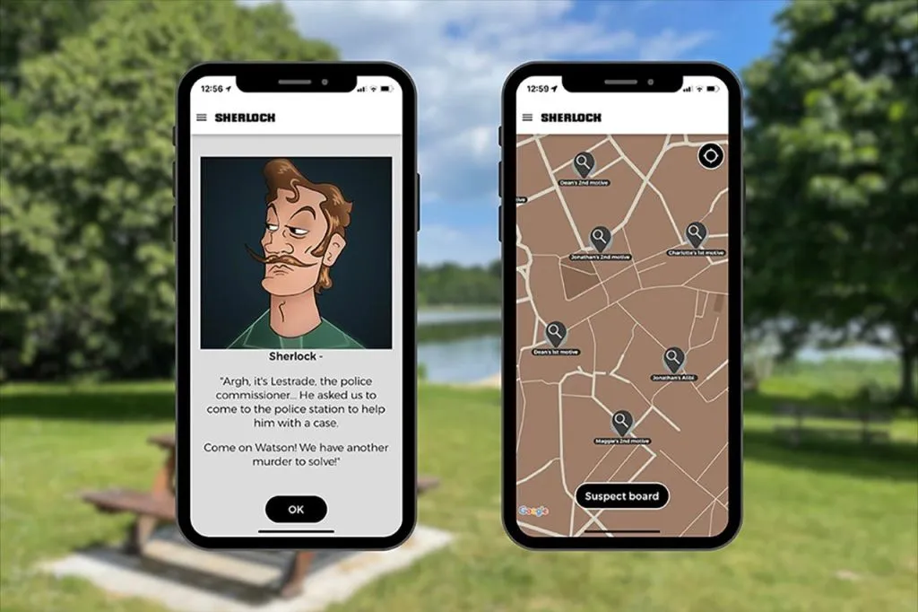 Gotemburgo: Jogo de mistério de assassinato de Sherlock Holmes autoguiado