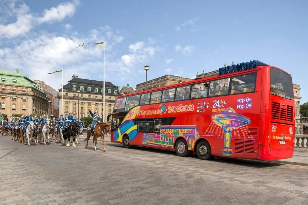 City Sightseeing Estocolmo: passeio de ônibus hop-on hop-off