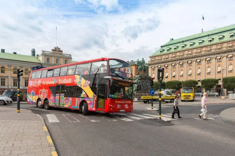 City Sightseeing Estocolmo: passeio de ônibus hop-on hop-off