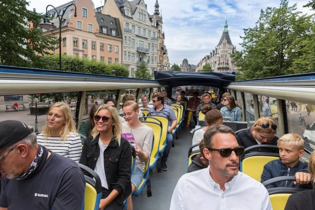 City Sightseeing Estocolmo: passeio de ônibus hop-on hop-off