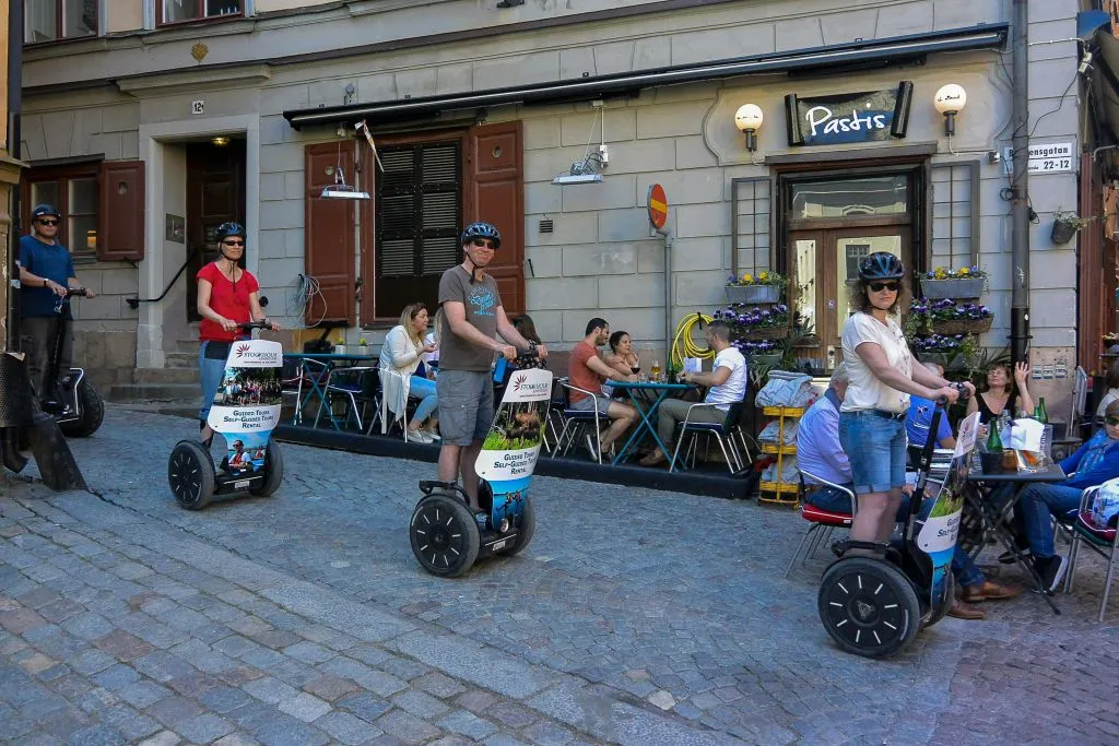 Passeio de Segway pela Cidade de Estocolmo