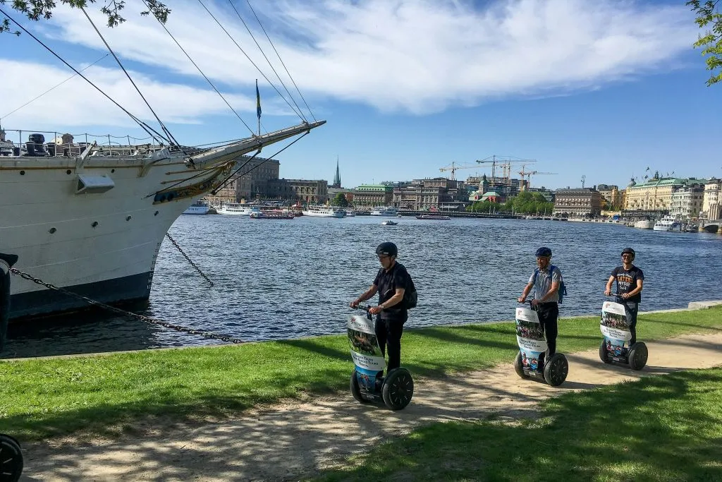 Passeio de Segway pela Cidade de Estocolmo