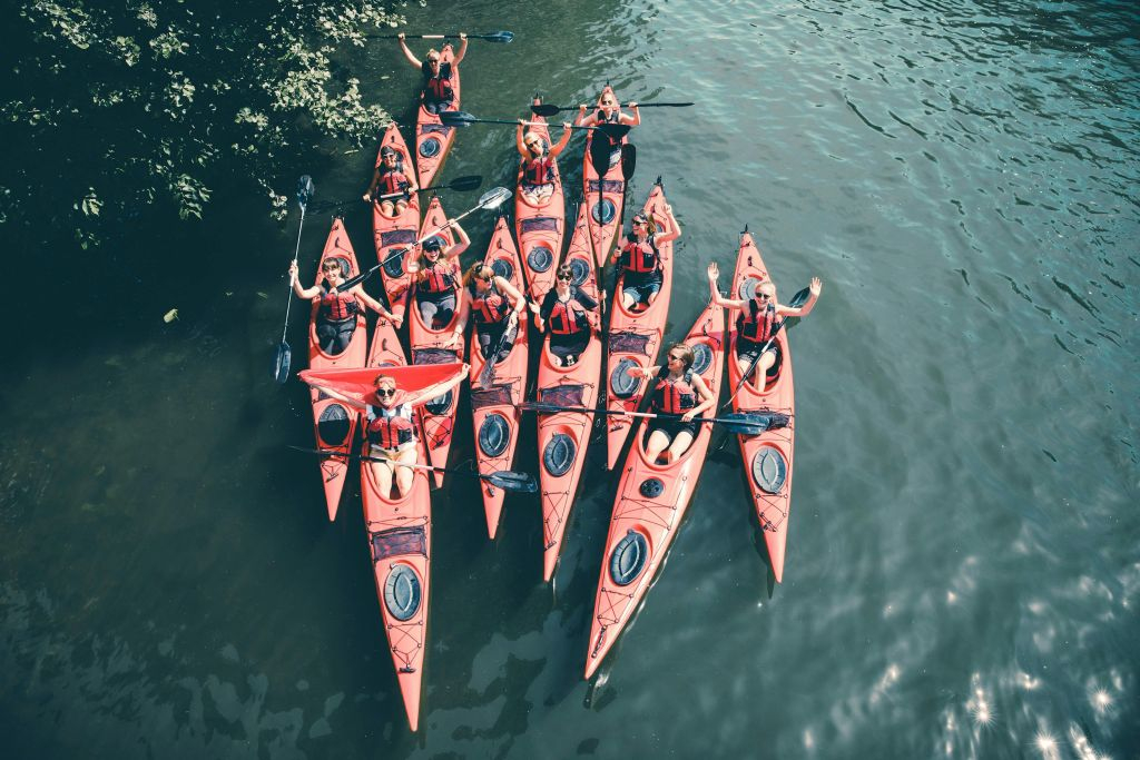 Stoccolma: tour guidato di 2 ore in kayak nel centro della città