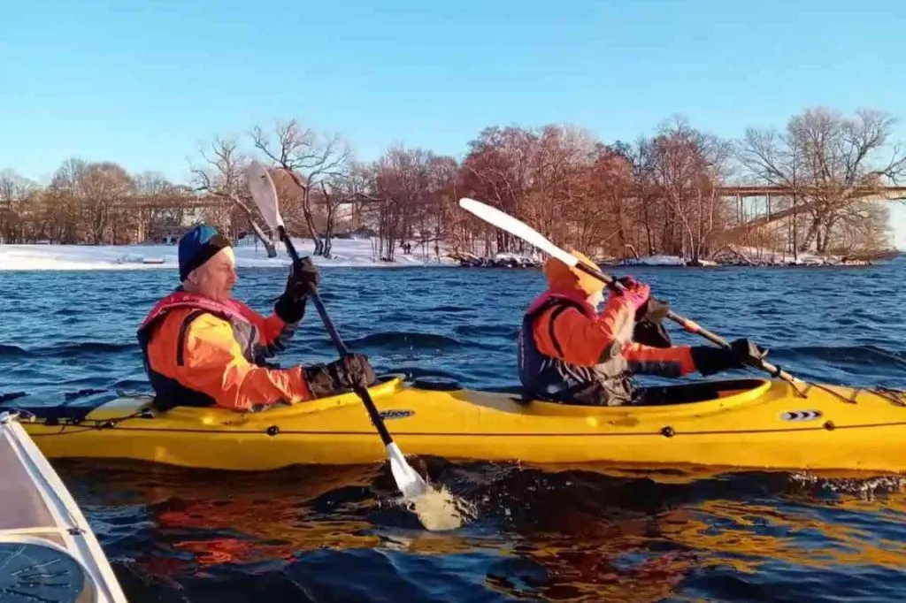 Stockholm: Winter Kayak Tour