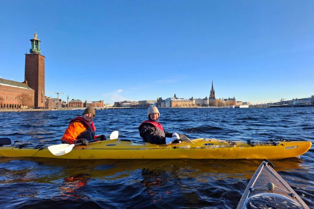 Stockholm: Winter Kayak Tour