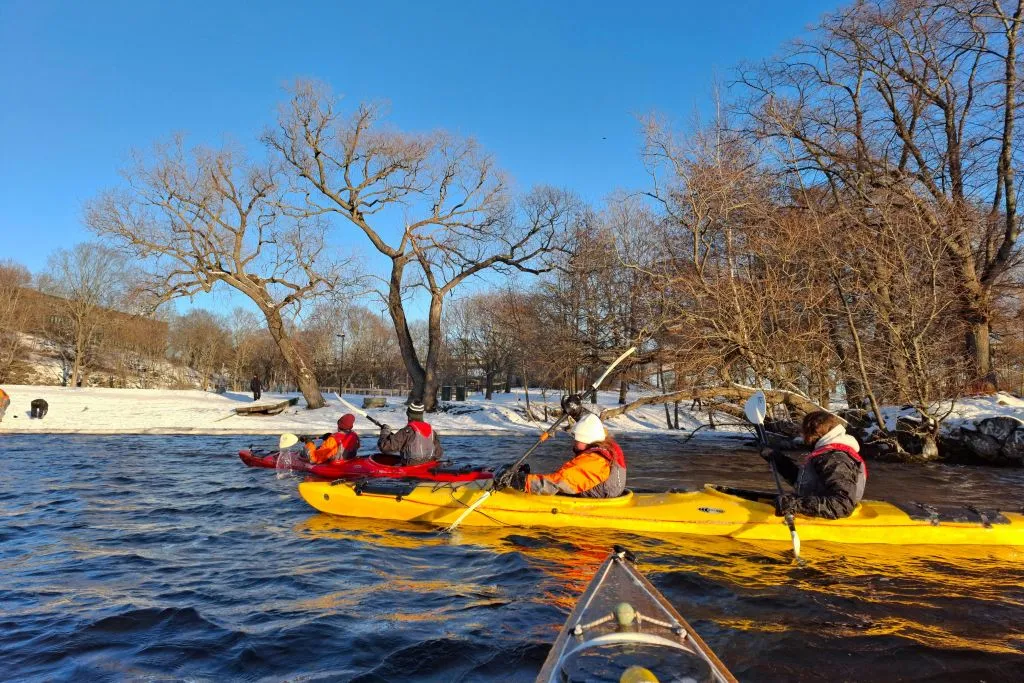 Stockholm: Winter Kayak Tour
