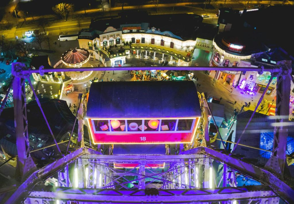 Noria gigante de Viena: Sin colas