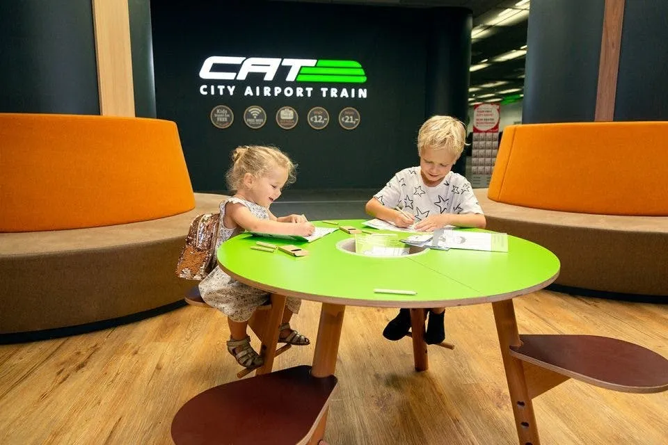 CAT Vienna: Train Transfer from Vienna Mitte Station to Airport