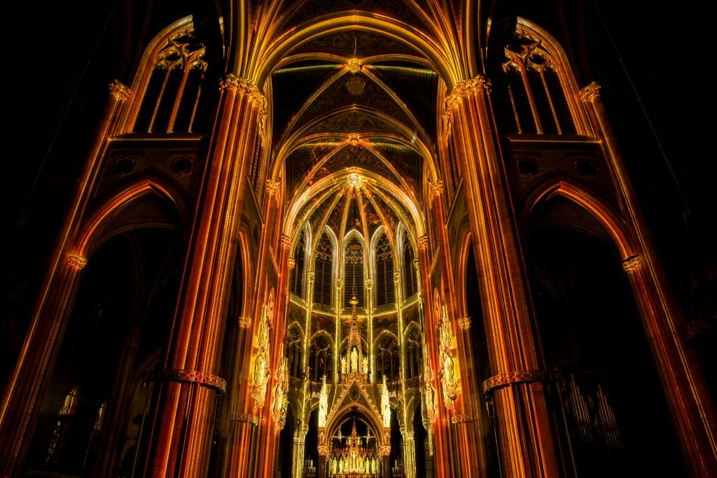 Église votive de Vienne : Light of Creation Spectacle lumineux immersif