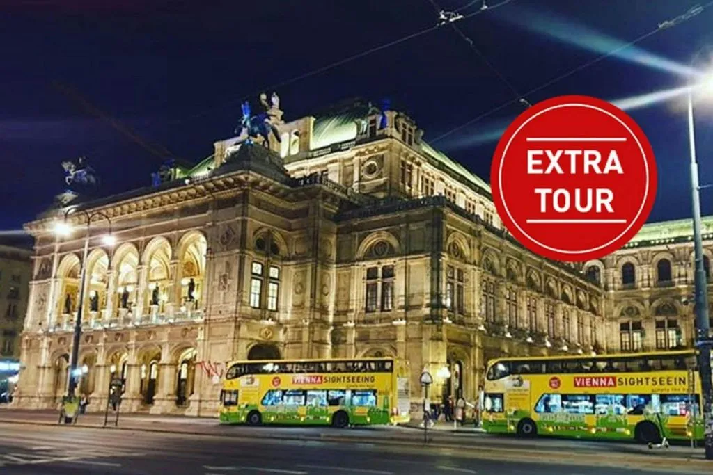 Viena: Passeio Panorâmico Noturno de Ônibus