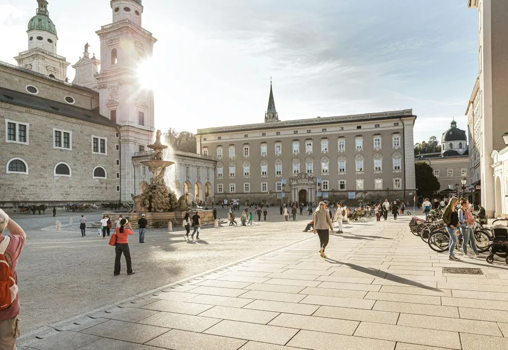 DomQuartier Salzburgo: Entrada