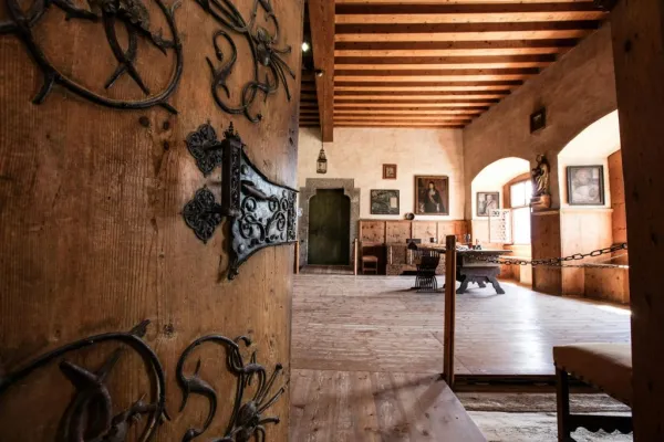 Entrée du château de Tratzberg + visite en réalité virtuelle