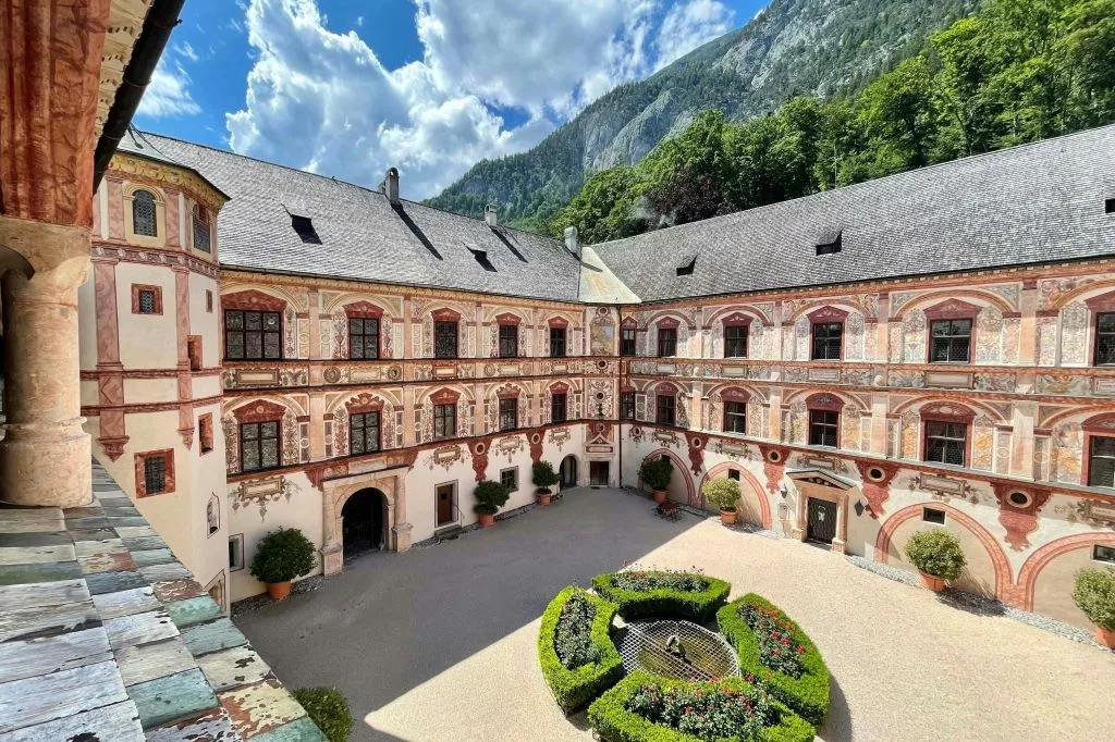 Entrée du château de Tratzberg + visite en réalité virtuelle