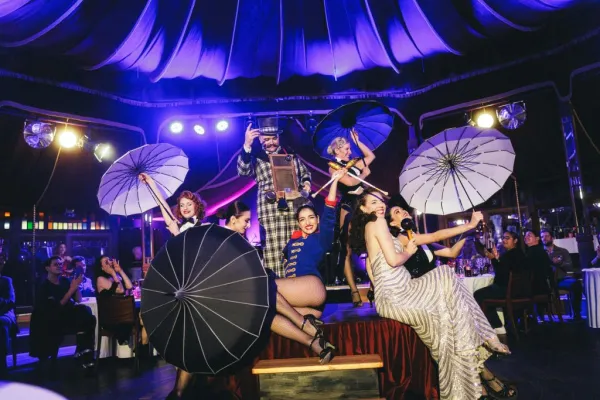 Teatro Mirage: Espetáculo com jantar «Burlesque Ohlala»