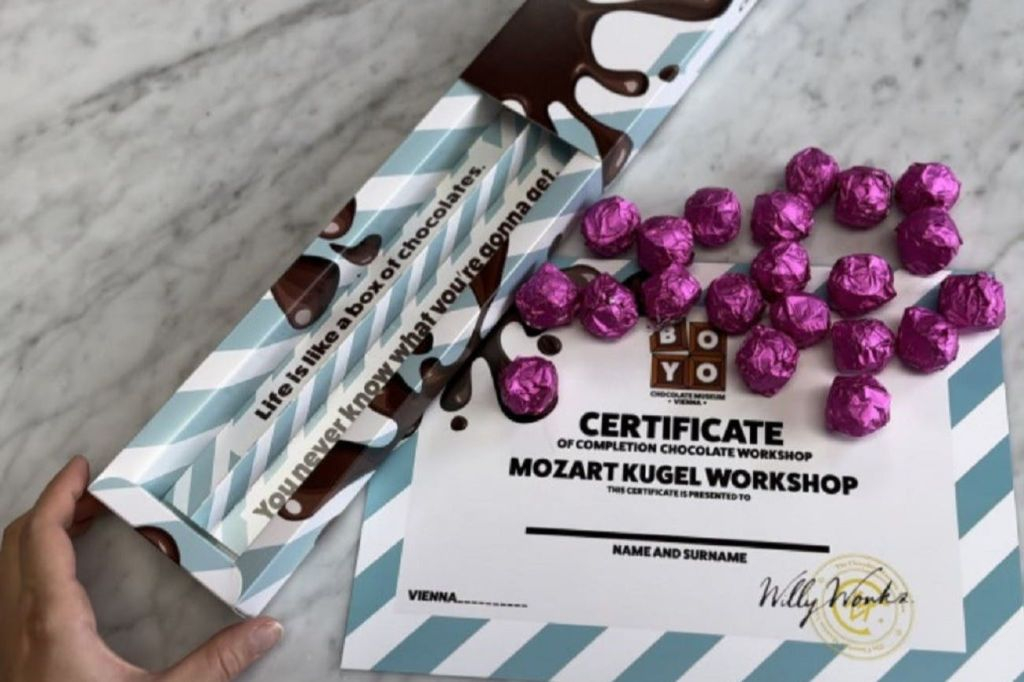 Chocolate Museum Vienna BO-YO: Entry Ticket + Mozart Balls Workshop
