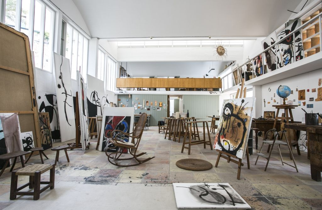 Fundació Miró Mallorca: Entrada