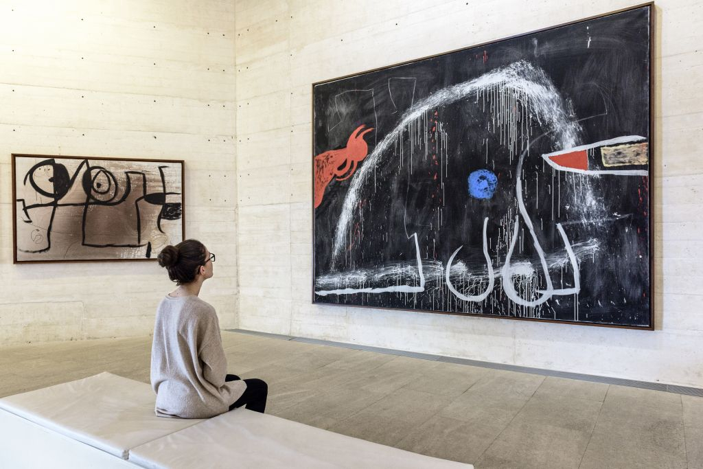 Fundació Miró Mallorca: Entrada