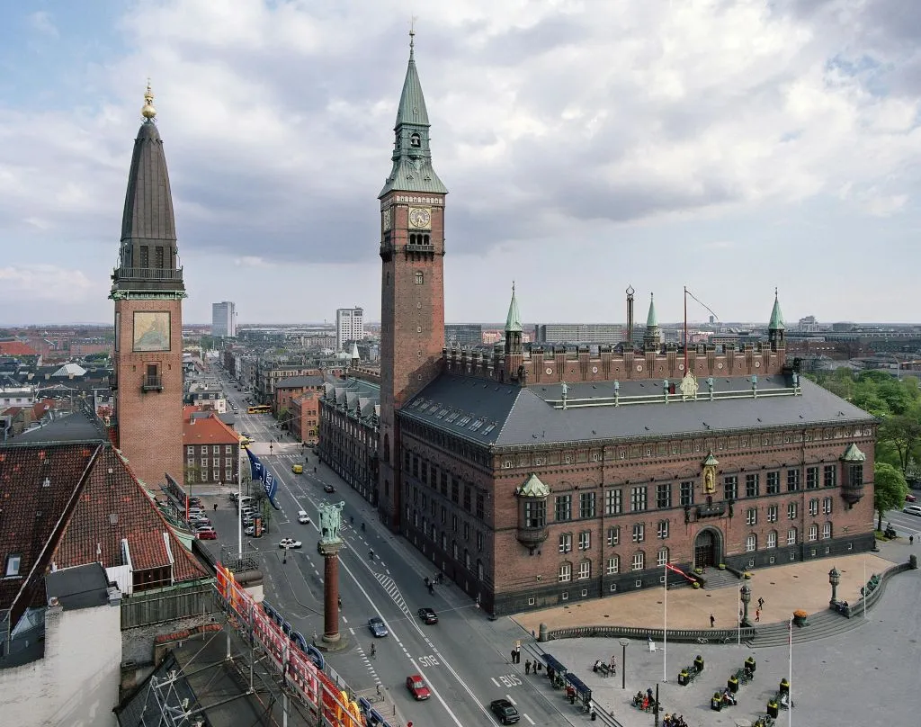Câmara Municipal de Copenhaga: visita à torre