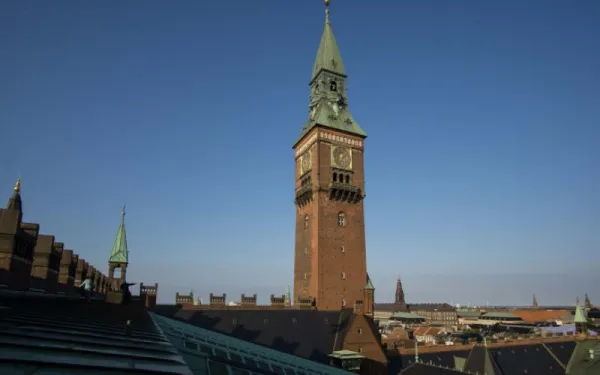 Câmara Municipal de Copenhaga: visita à torre