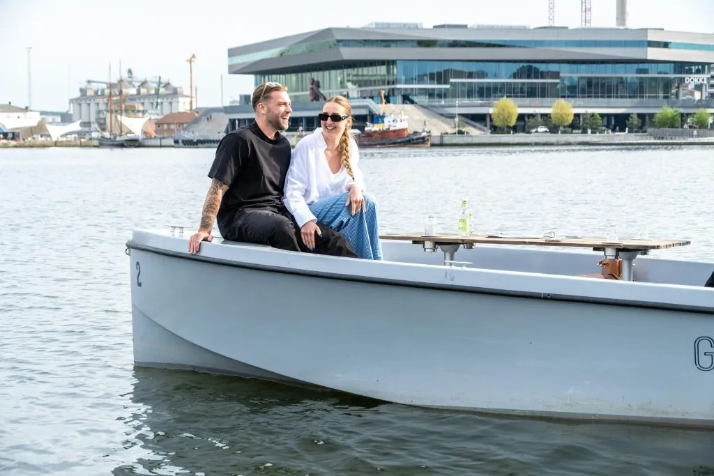 Aarhus: Noleggio barche da 1 o 2 ore (senza patente)