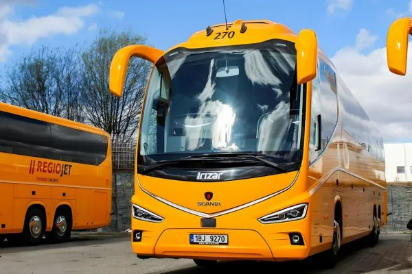 Prague : Transfert en bus vers/depuis l'aéroport de Prague et le centre ville