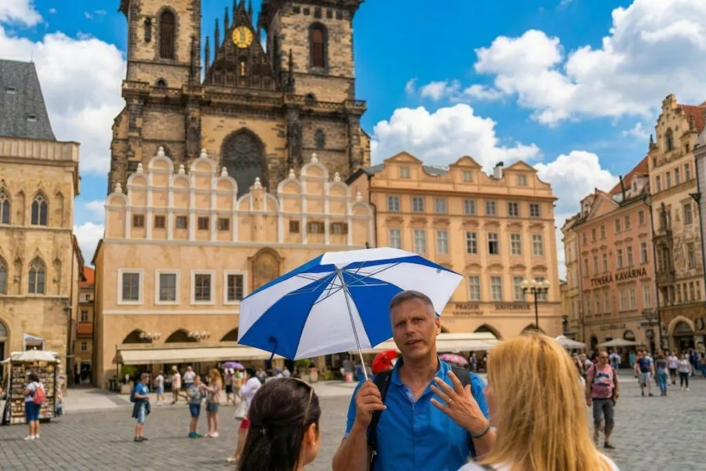 Prague : Visite de la ville à pied + Tour de l'horloge astronomique