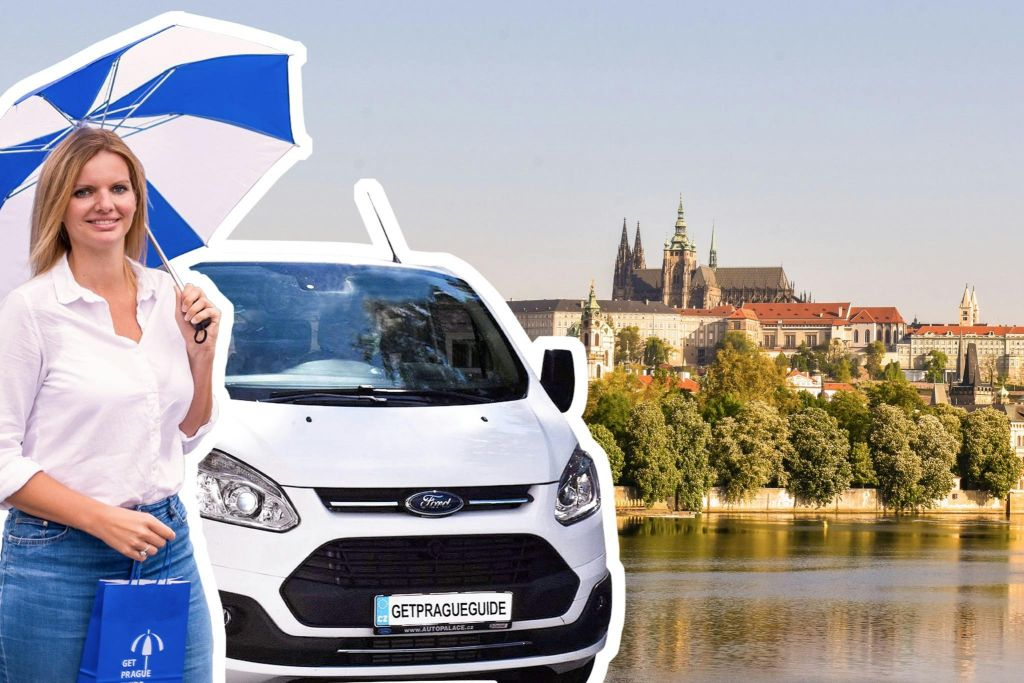 Prague Castle: Entry Ticket + Audio Guide + One-way Minibus Transfer