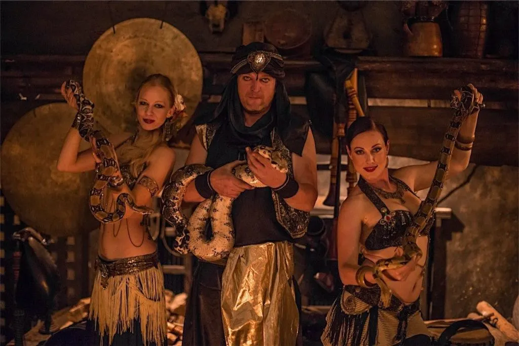Praga: Jantar de Natal medieval com show ao vivo + bebidas ilimitadas