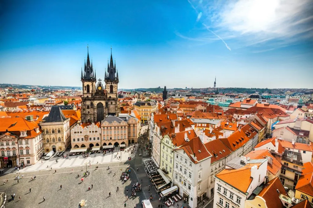 Prague : Pont Charles et Petite Ville