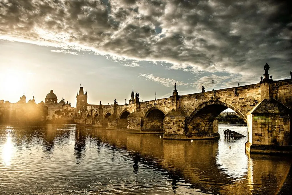 Prague : Pont Charles et Petite Ville