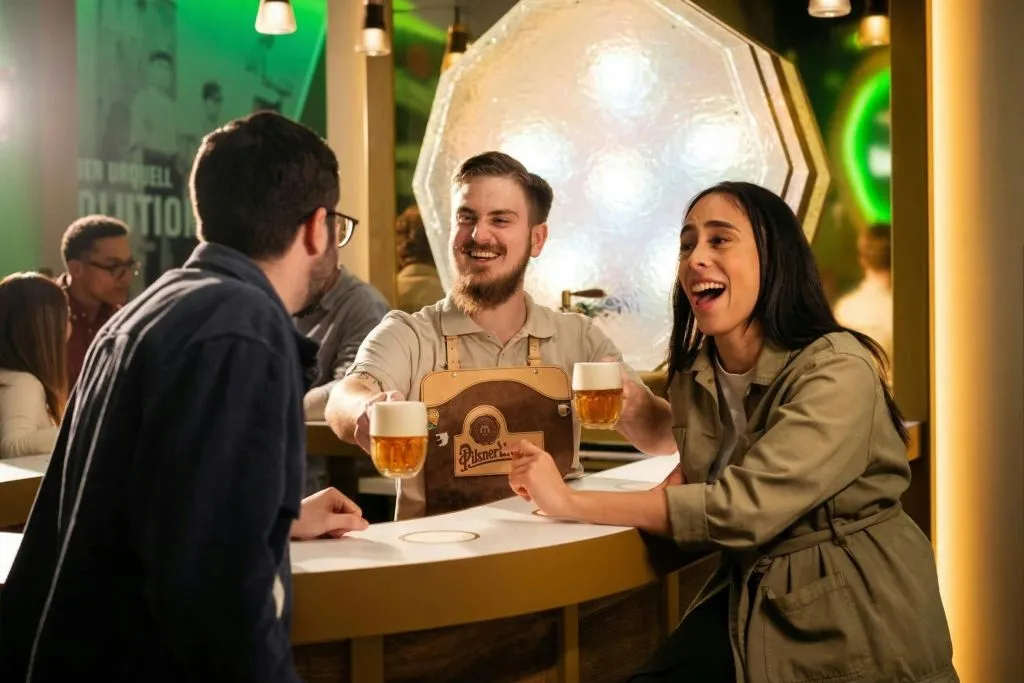 Praga: City Brewery Tour com audioguia + ingresso para a Pilsner Urquell Experience