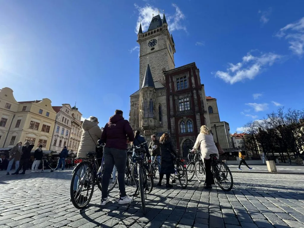 Prague : Tour de ville à vélo