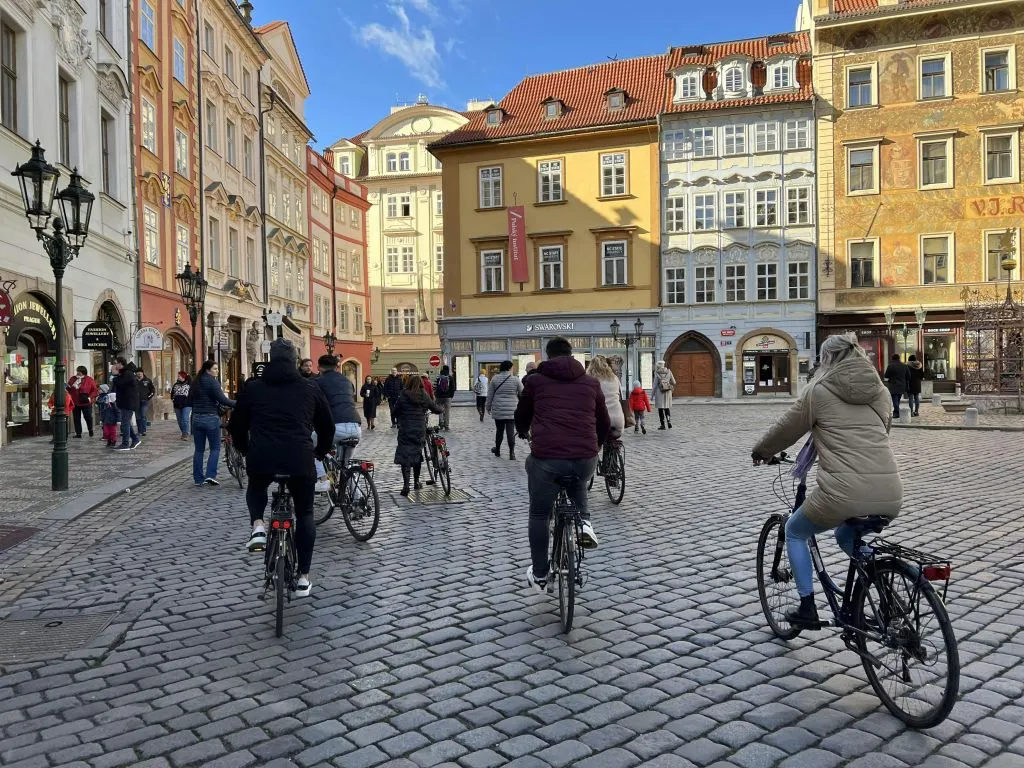 Prague : Tour de ville à vélo
