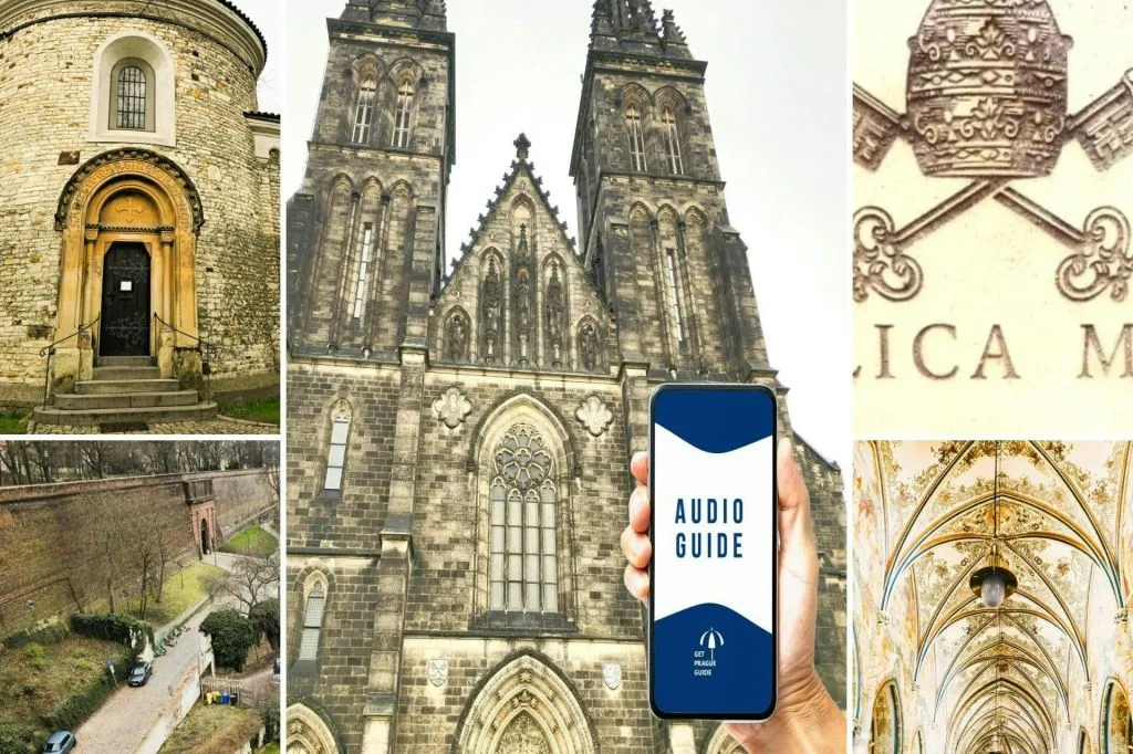 Prague : Audio guide Vyšehrad + entrée facultative à la basilique Saint-Pierre et Saint-Paul