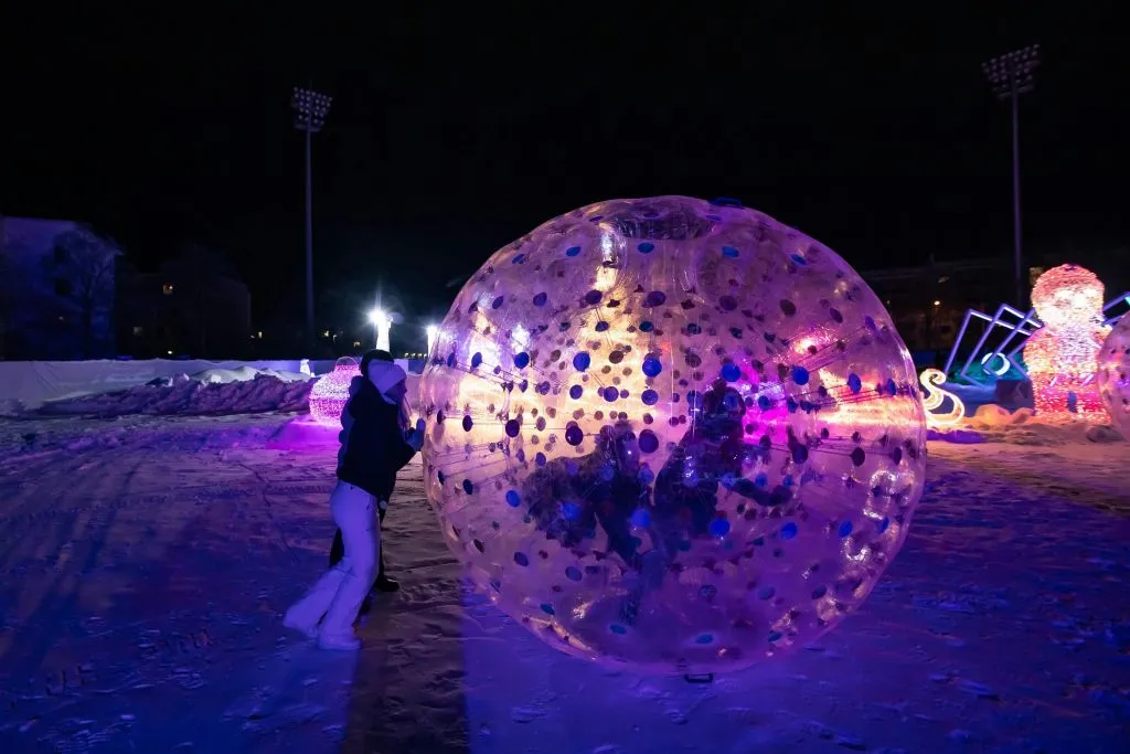 SnowGlow Winterpark: Entry Ticket