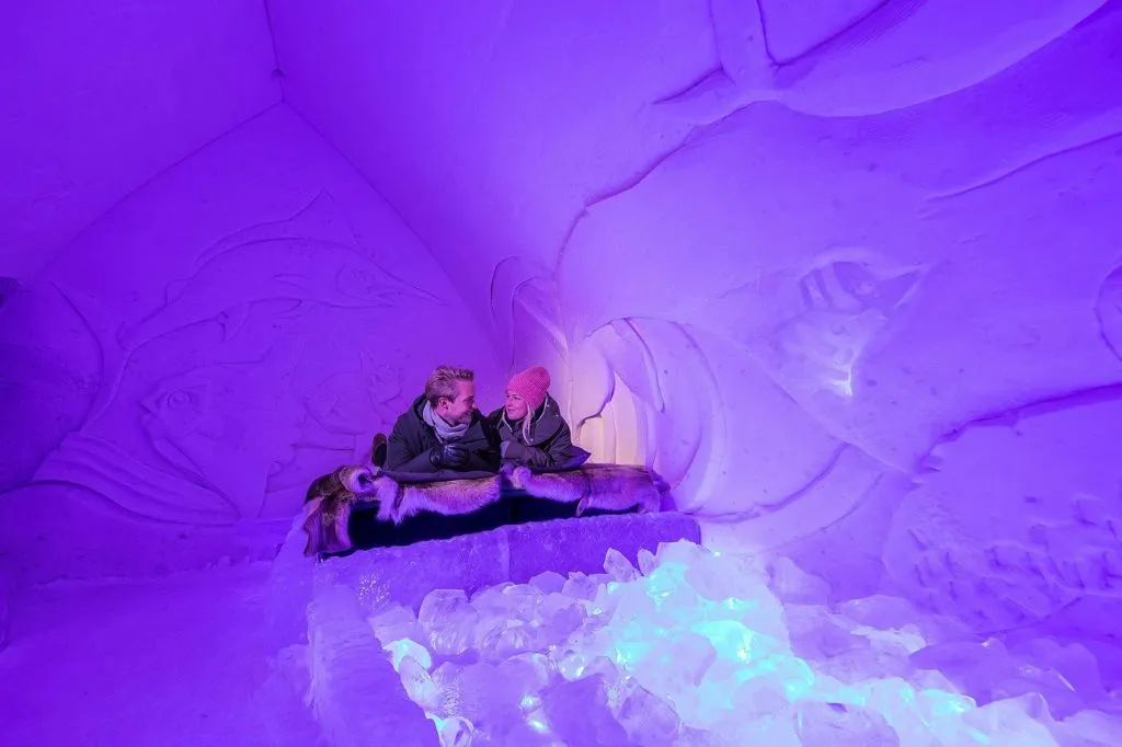 Visita all'Arctic SnowHotel con ristorante di ghiaccio e cena