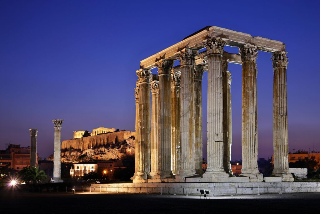 Temple of Olympian Zeus: Entry Ticket + Digital Hellenic Heritage Guide