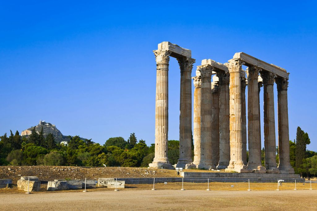 Temple of Olympian Zeus: Entry Ticket + Digital Hellenic Heritage Guide