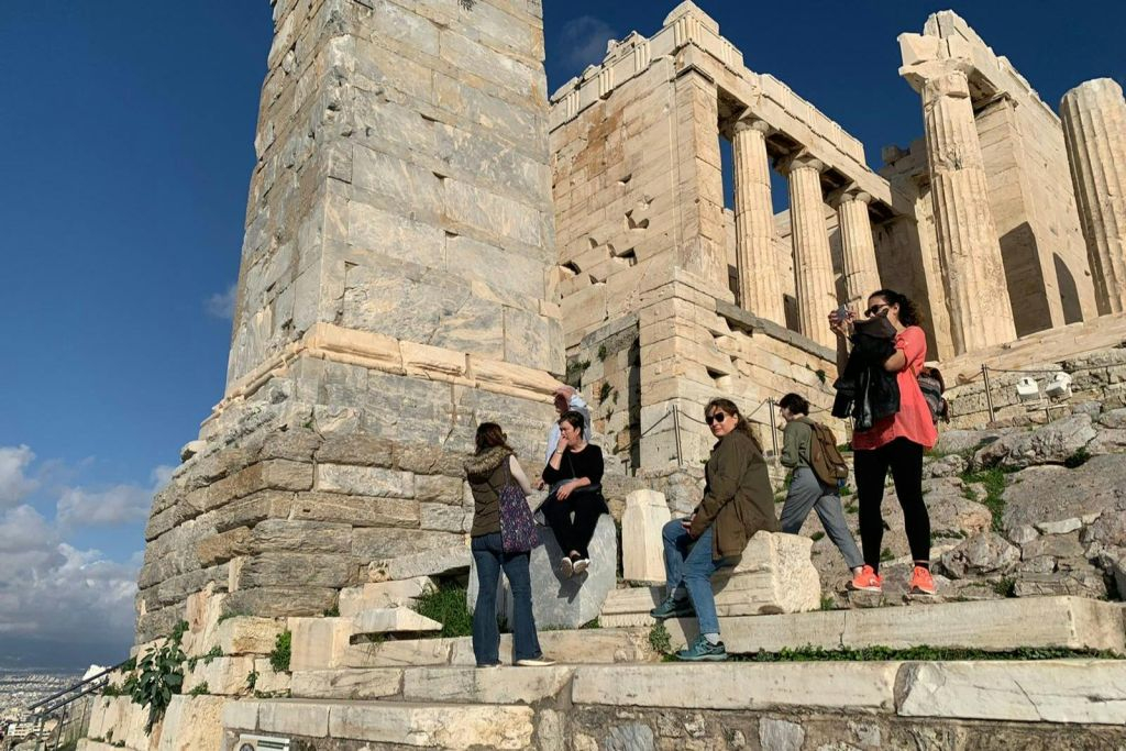 Acropoli di Atene e Partenone: Ingresso senza fila + tour guidato