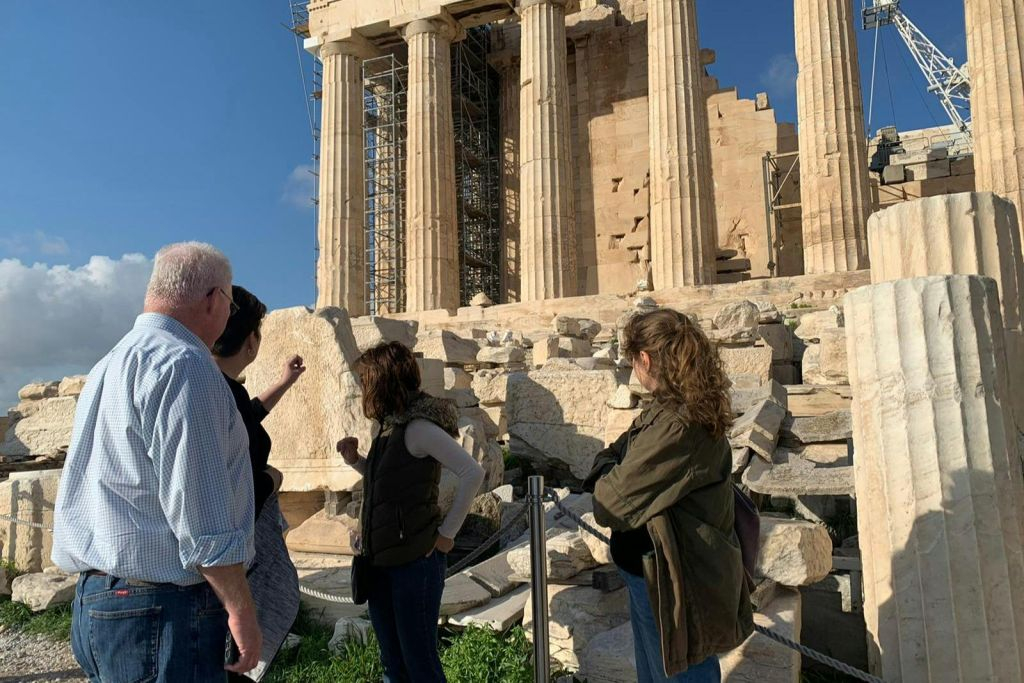 Acropoli di Atene e Partenone: Ingresso senza fila + tour guidato