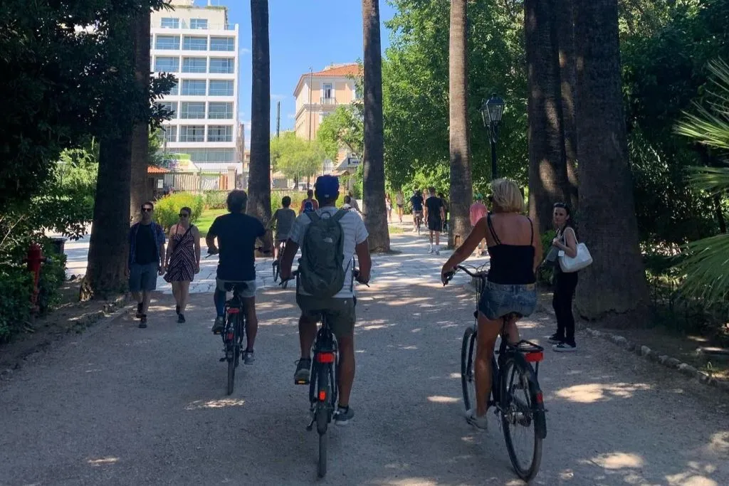 Points forts de la visite à vélo d'Athènes