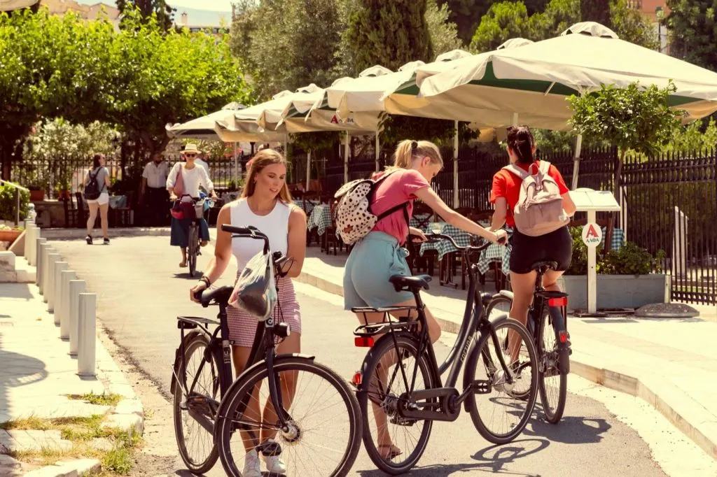 Points forts de la visite à vélo d'Athènes