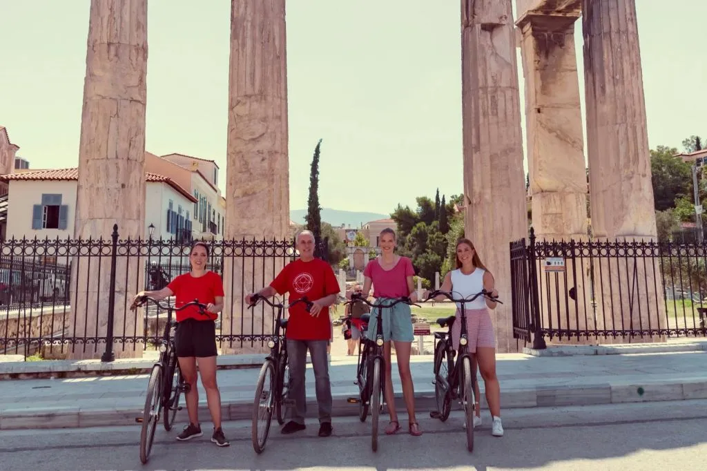 Points forts de la visite à vélo d'Athènes