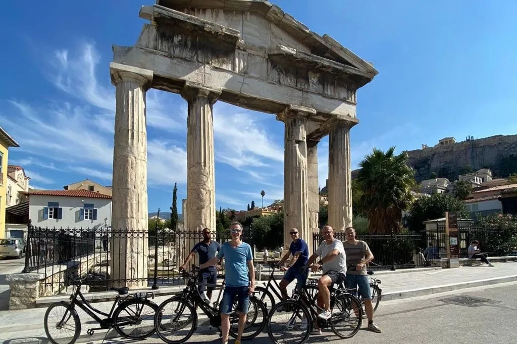 Points forts de la visite à vélo d'Athènes