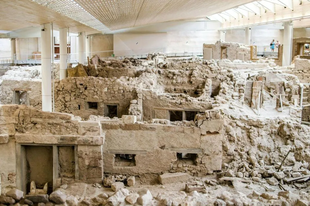 Akrotiri : Billet d'entrée + Guide numérique du patrimoine hellénique