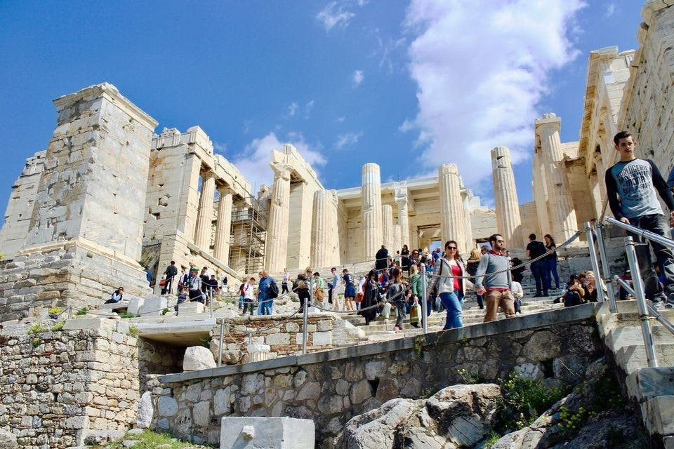 Acrópolis, Museo y Partenón: Entrada sin colas + Visita guiada en grupo reducido