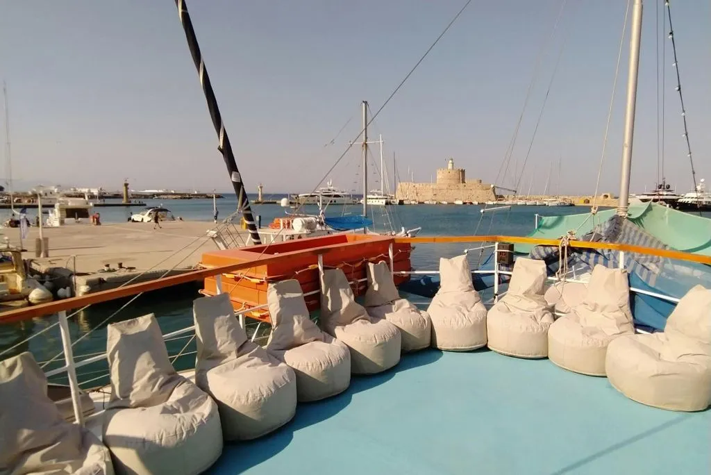 Rodes: Kallithea, praia de Afandou e passeio de cruzeiro pela baía de Anthony Quinn