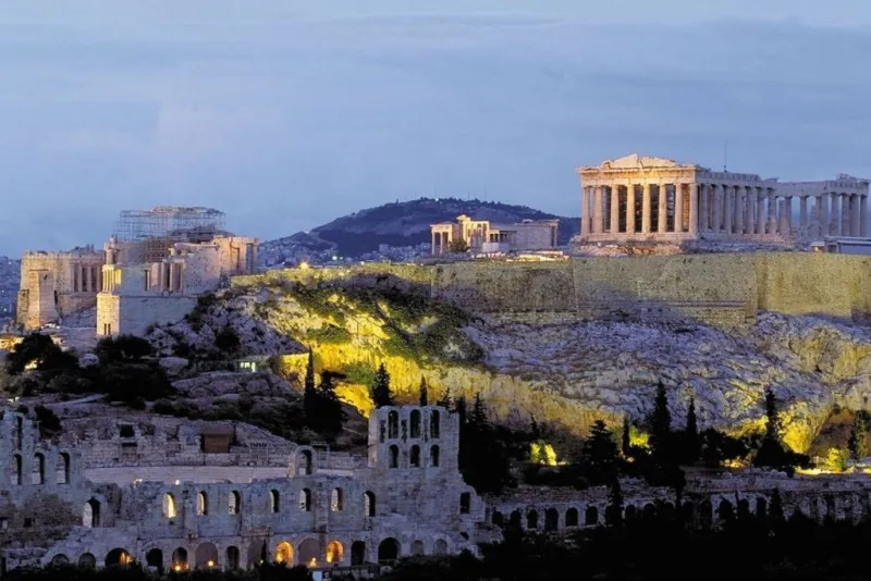Acropole d'Athènes : Billet coupe-file + Visite guidée