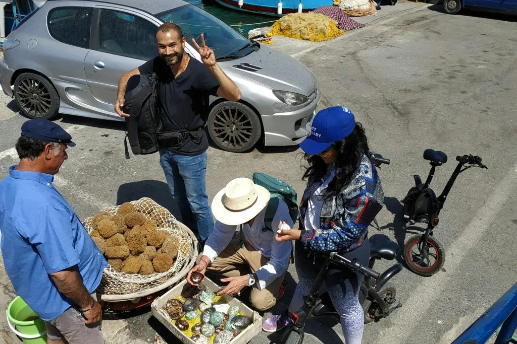 Héraklion : Visite de la ville en Ecobike + dégustation de mets et de vins